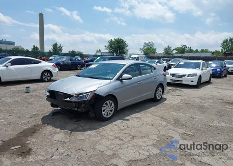 2020 Hyundai Elantra Se из США, поврежденный, VIN 5NPD74LF2LH599253
